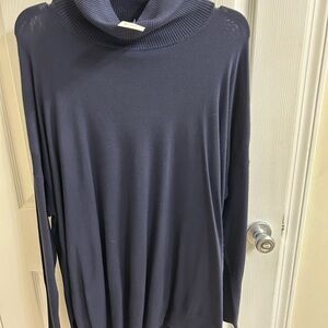 Cato Dark Blue Ribbed tunic sweater XXL